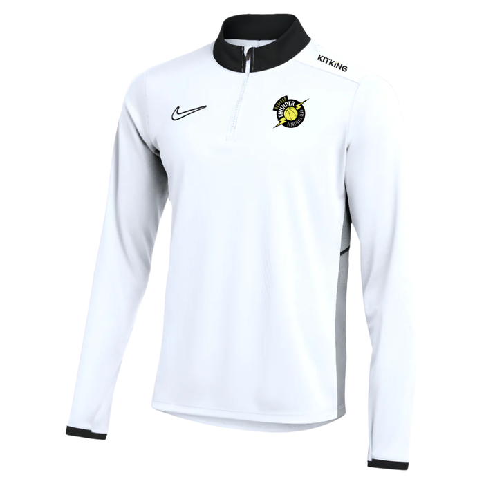 Bedford Thunder White 1/4 Zip Drill Top 25