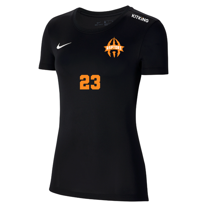 Cheshire Raptors Black Women's Shooting Shirt