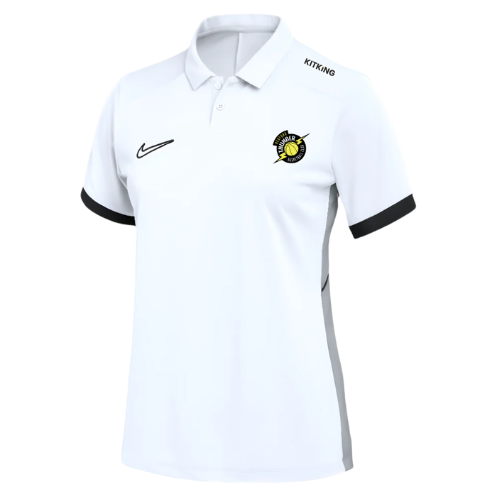 Bedford Thunder White Women's Polo Shirt 25