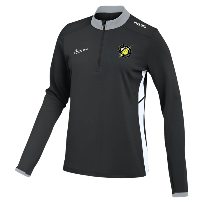 Bedford Thunder Black Women's 1/4 Zip Drill Top 25