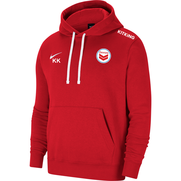 Hull Chevrons Mens Red Hoodie