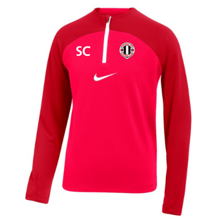 Southwell City FC Drill Top Crimson