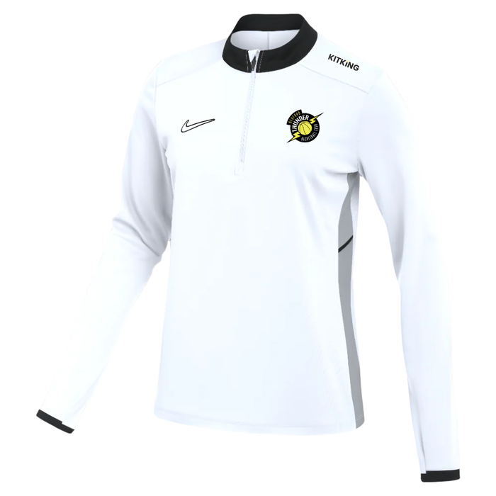 Bedford Thunder White Women's 1/4 Zip Drill Top 25