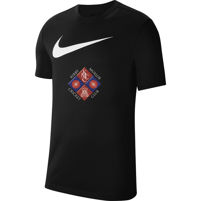 Kirby Muxloe CC Black Logo Tee