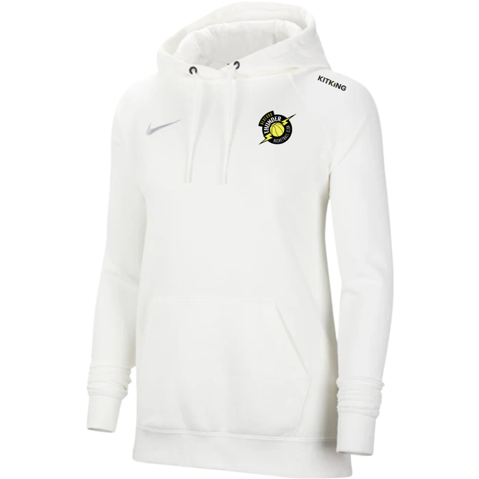 Bedford Thunder Women's White Leisure Hoodie