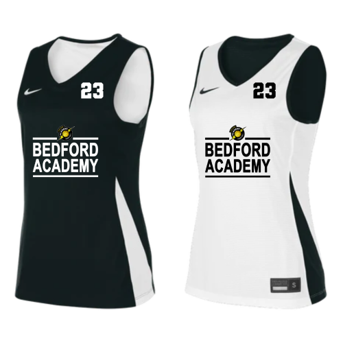 Bedford Academy Basketball Women's Reversible Jerseys