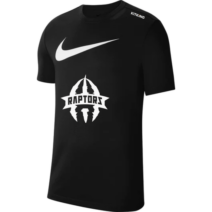 Cheshire Raptors Black Leisure Tee