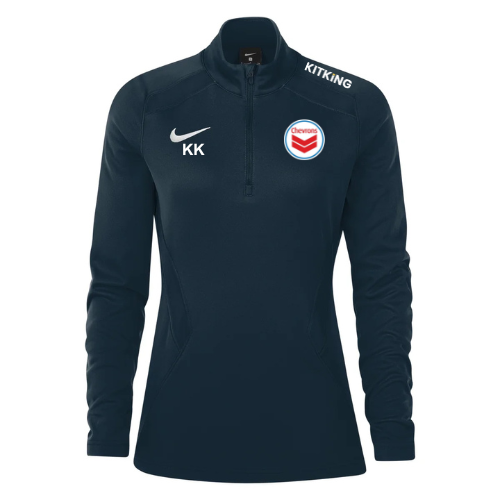 Hull Chevrons Womens 1/4 Zip Drill Top