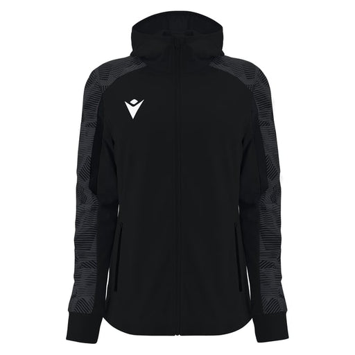 Macron Aphrodite Women's Full Zip Hoody in black