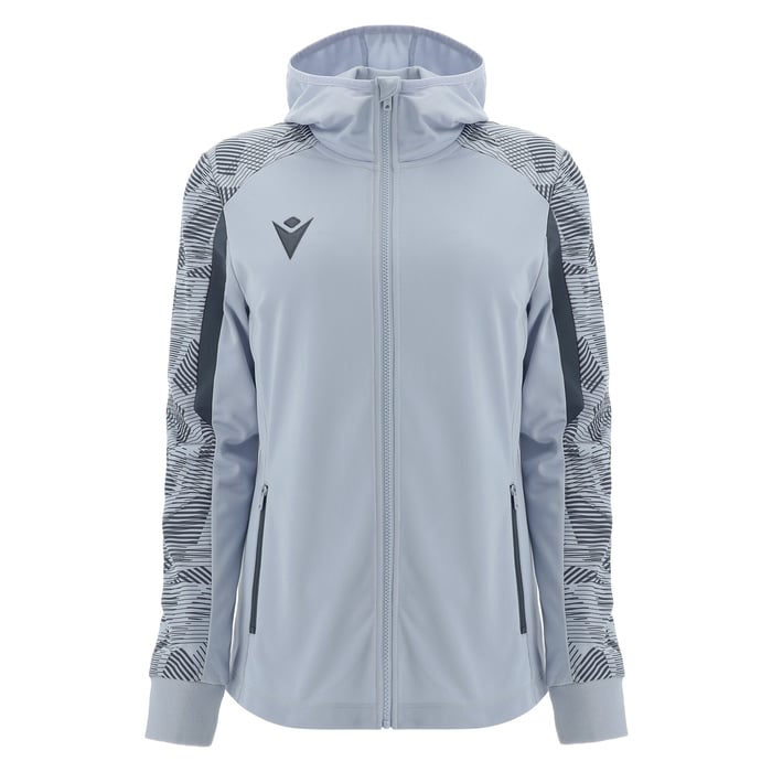 Macron Aphrodite Women's Full Zip Hoody in grey