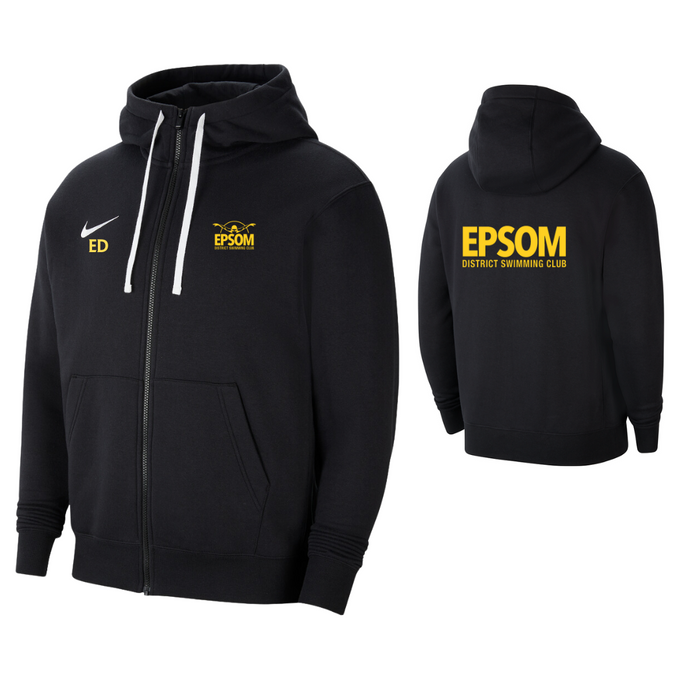 Epsom District Swimming Club - Adult Hoodie With Initials
