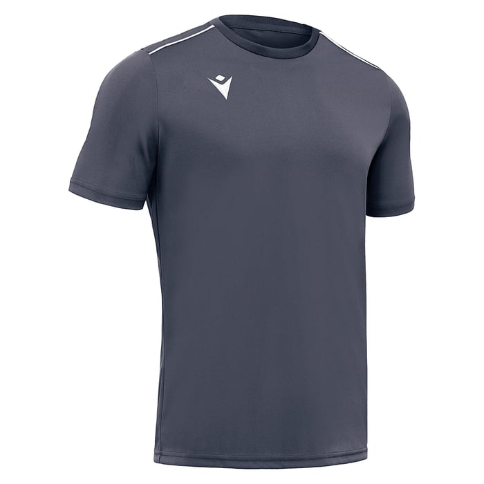 Macron Rigel Hero Short Sleeve Shirt in grey