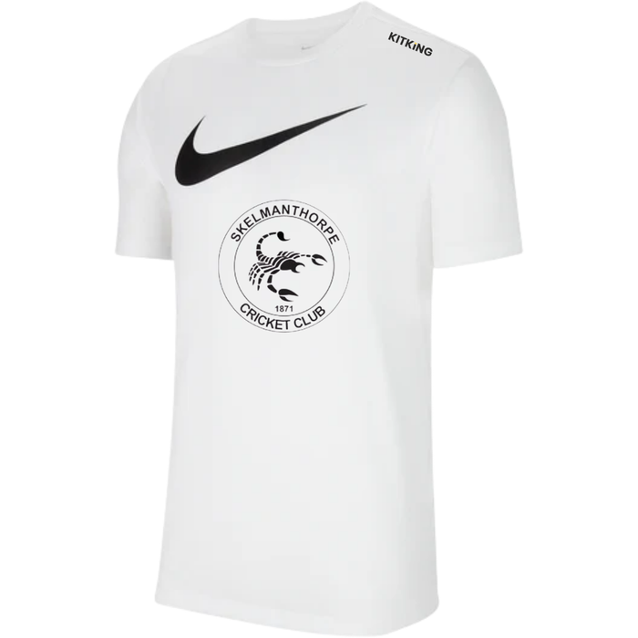Skelmanthorpe CC White Leisure Tee