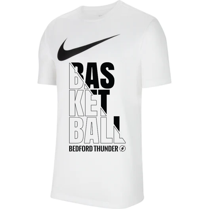 Bedford Thunder White Graphic Leisure Tee