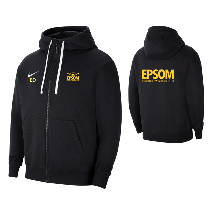 Epsom District Swimming Club - Junior Hoodie With Initials