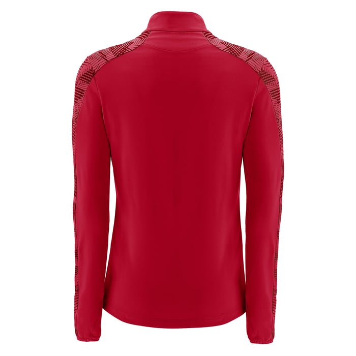 Macron Dora Women's 1/4 Zip Top in red