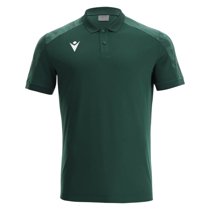 Macron Rock Short Sleeve Polo Shirt in green