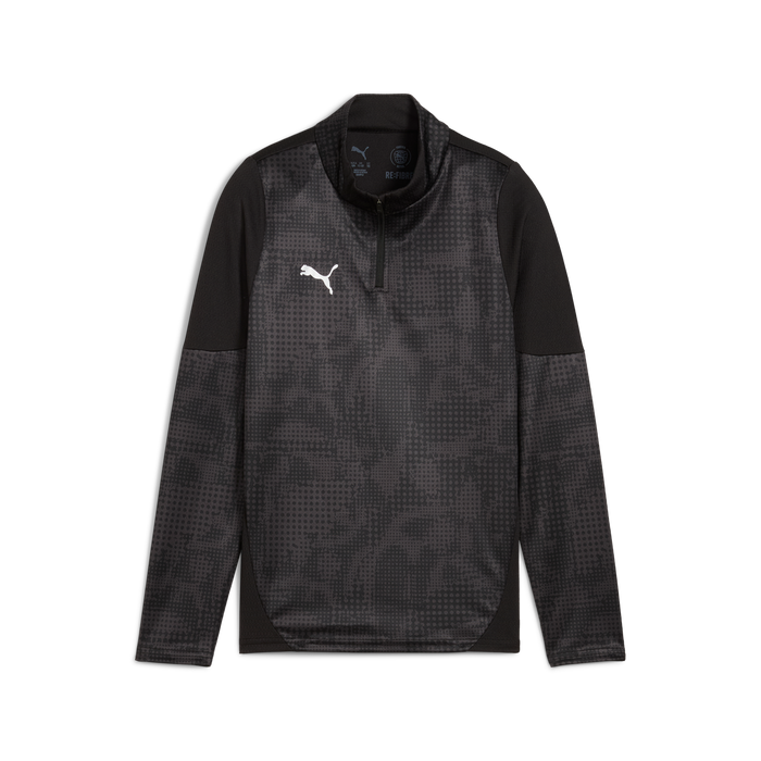 Puma Team CUP 25 Training 1/4 Zip Top in black