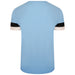 Puma Team Rise Short Sleeve Shirt in Team Light Blue/Black/White