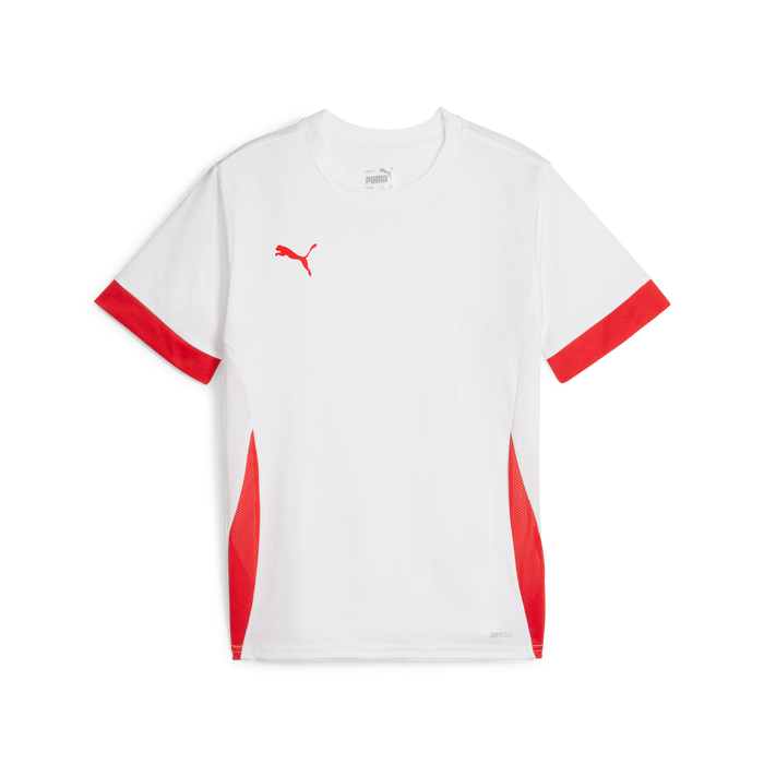 Puma Team GOAL 25 Matchday Jersey in white and red