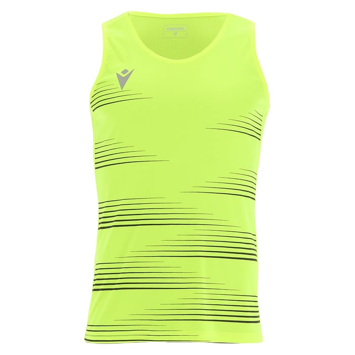 Macron Dorian Singlet in neon yellow