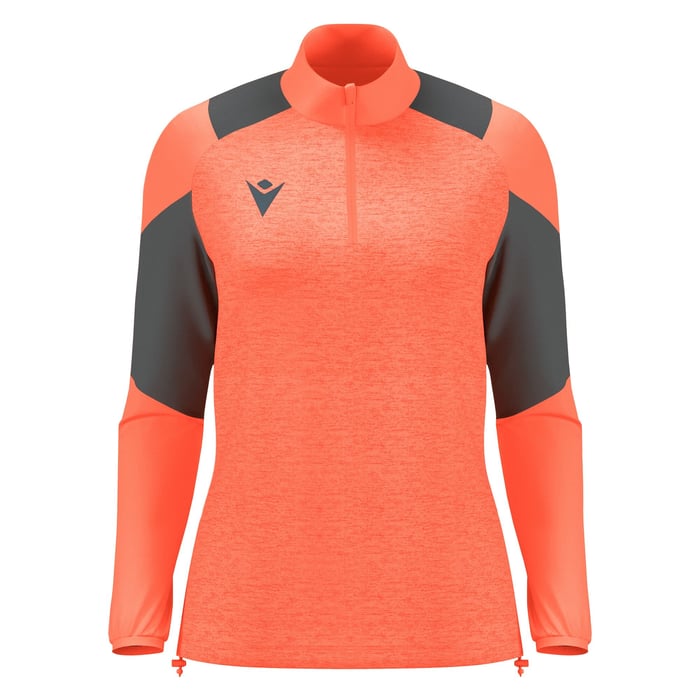 Macron Chantico Women's 1/4 Zip Top in orange