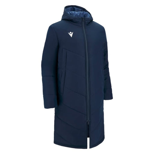 Macron Northland Long Bench Jacket in navy
