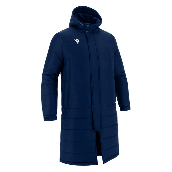 Macron Turvey Long Bench Jacket in navy