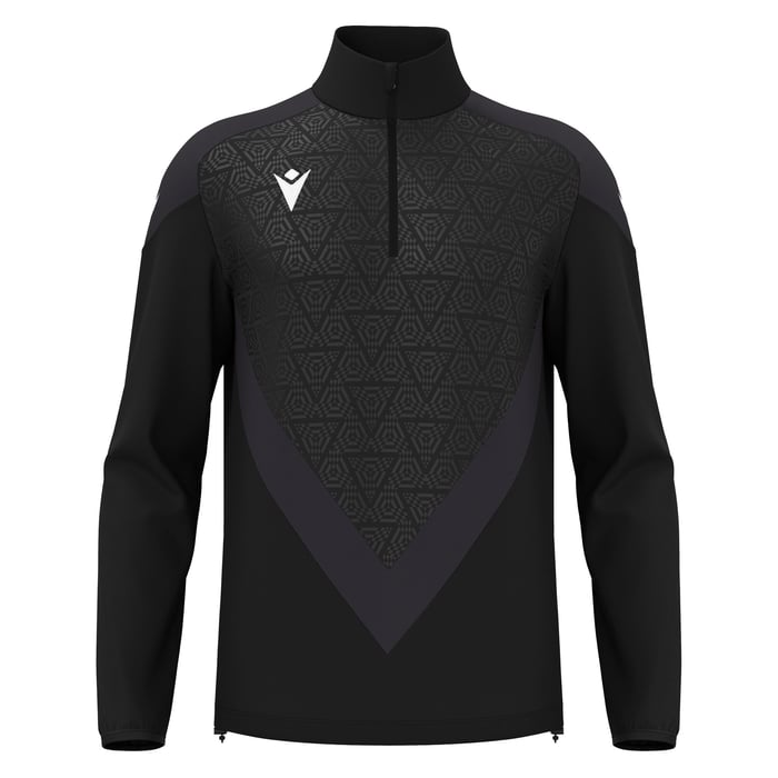 Macron Anduin 1/4 Zip Top in black