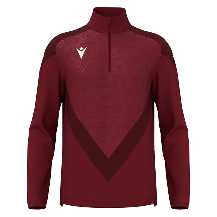 Macron Anduin 1/4 Zip Top in red