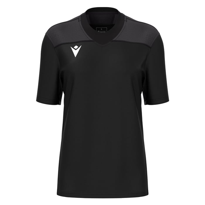 Macron Beryl Women's Short Sleeve Shirt in black