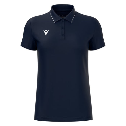 Macron Melody Women's Short Sleeve Polo Shirt in navy