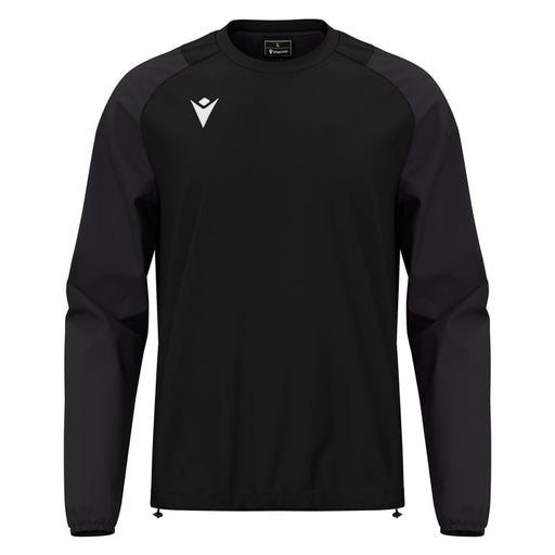 Macron Drizzle Long Sleeve Wind Breaker in black