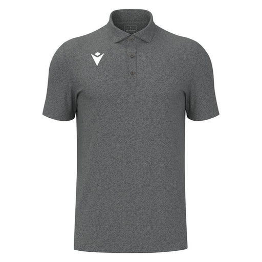 Macron Jazz Short Sleeve Polo Shirt in grey