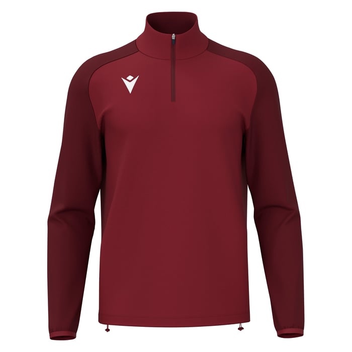 Macron Isen 1/4 Zip Top in red