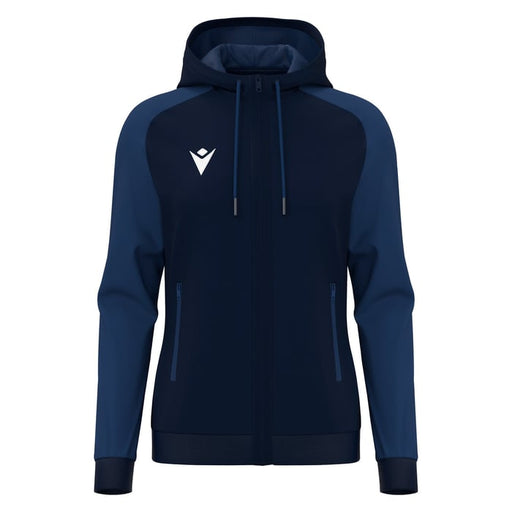 Macron Atlas Women's Full Zip Hoody in navy