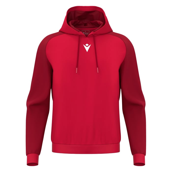 Macron Horn Hoody in red