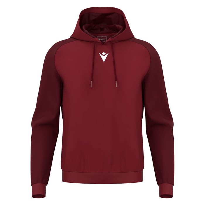 Macron Horn Hoody in red