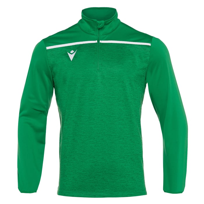 Macron Rhine 1/4 Zip Top in green