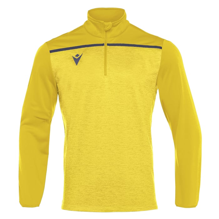Macron Rhine 1/4 Zip Top in yellow