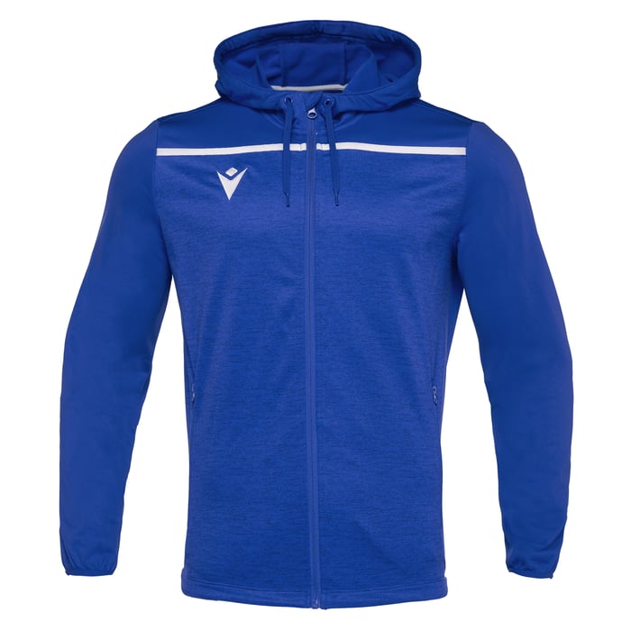 Macron Aether Full Zip Hoody in blue