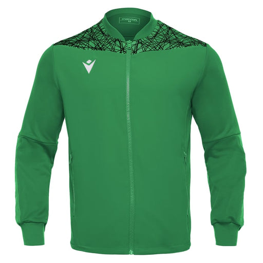 Macron Shiva Full Zip Microfiber Top in green