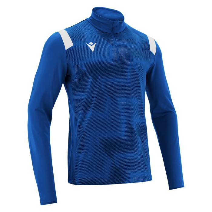 Macron Purus 1/4 Zip Top in blue