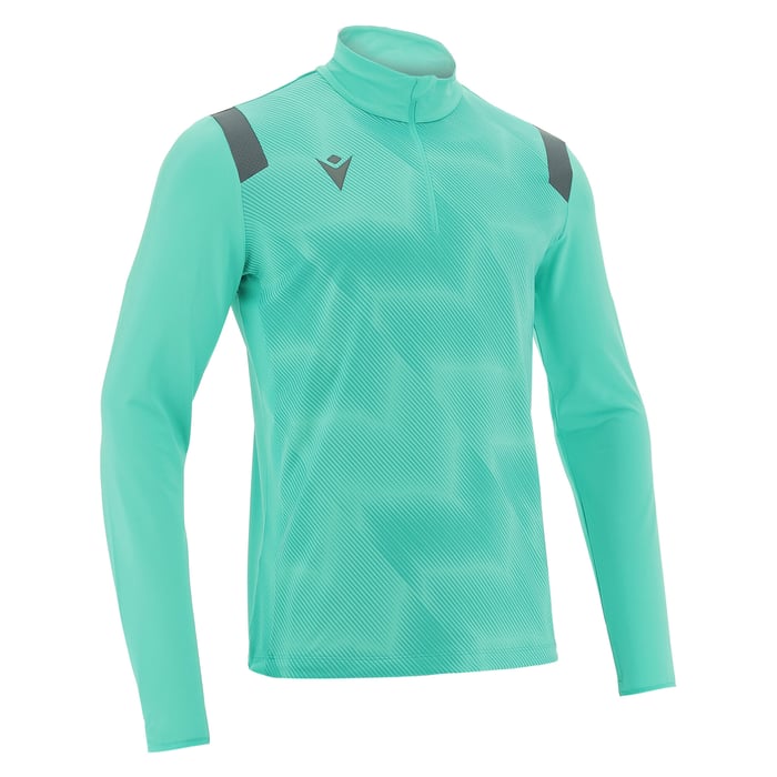 Macron Purus 1/4 Zip Top in turquoise