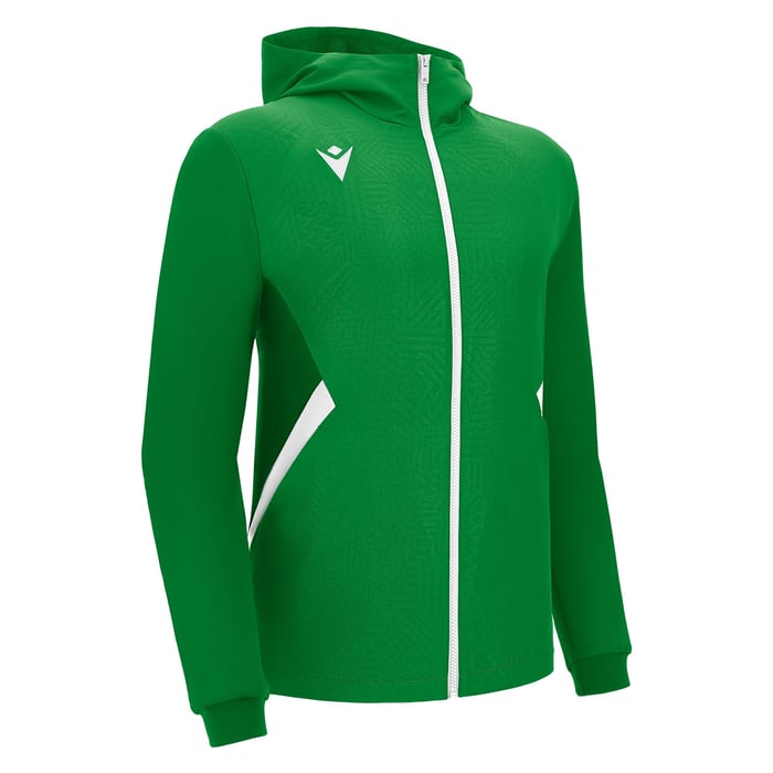 Macron Tiamat Full Zip Microfiber Hoody in green