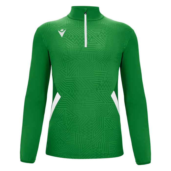 Macron Fraser 1/4 Zip Top in green