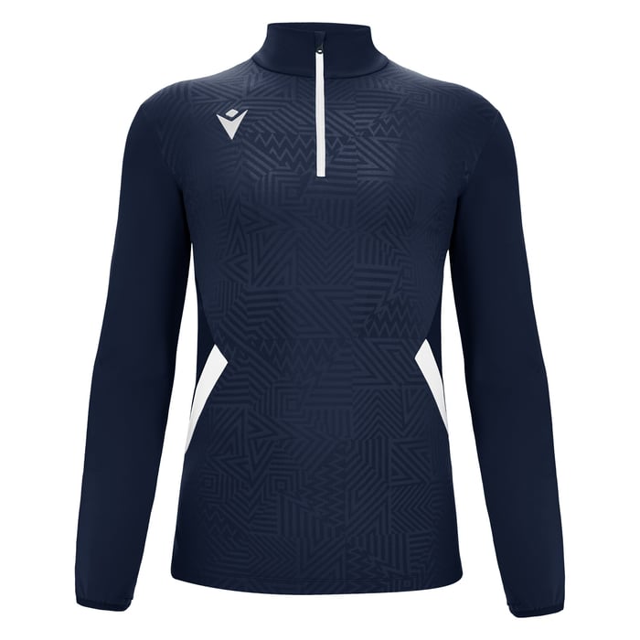 Macron Fraser 1/4 Zip Top in navy