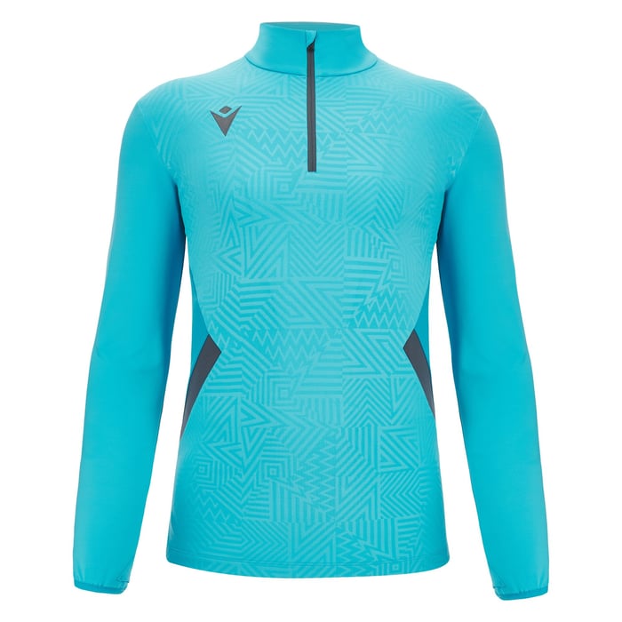 Macron Fraser 1/4 Zip Top in neon blue