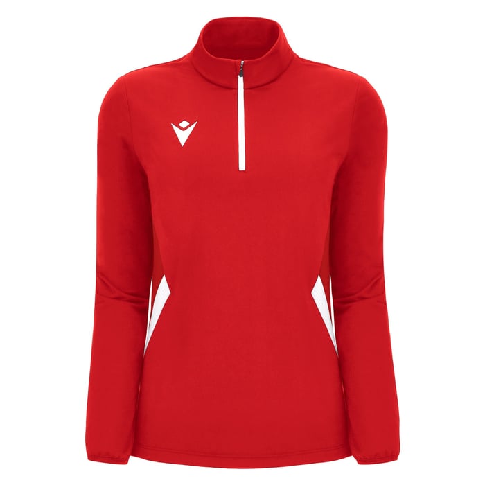 Macron Maira Women's 1/4 Zip Top in red