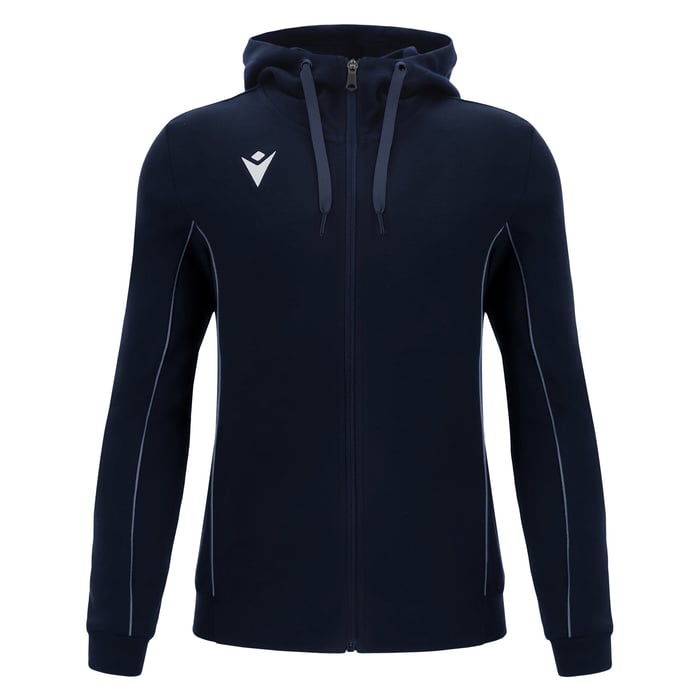 Macron Stage Eco Full Zip Hoody in navy